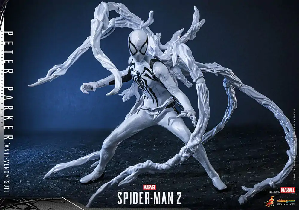 Spider-Man 2 Video Game Masterpiece akcijska figura 1/6 Peter Parker (Anti-Venom Suit) 30 cm fotografija izdelka