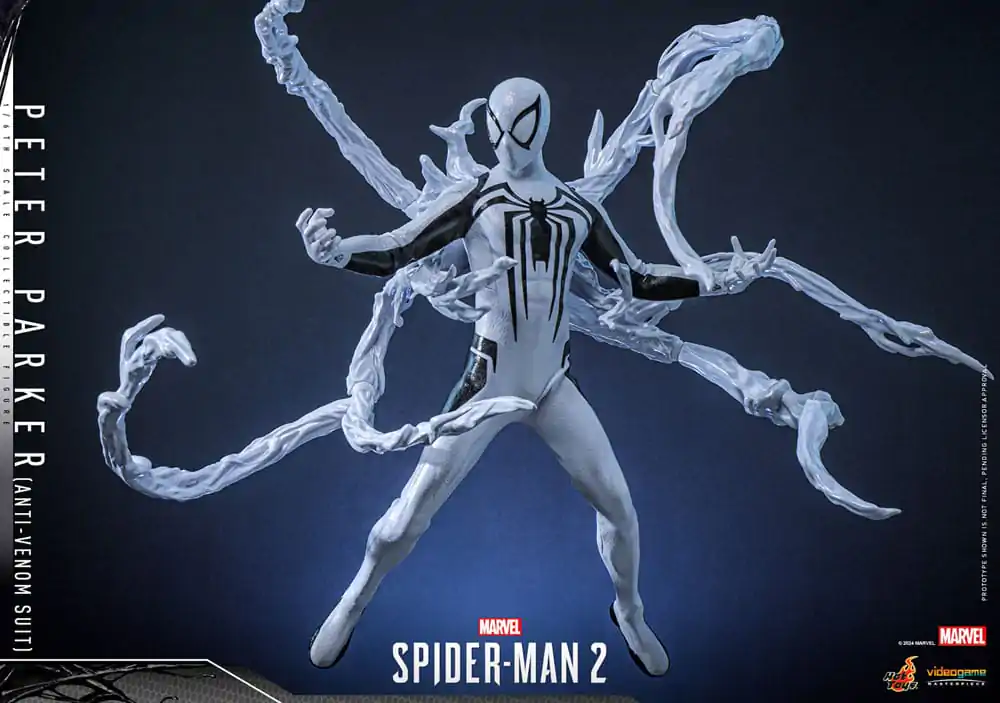 Spider-Man 2 Video Game Masterpiece akcijska figura 1/6 Peter Parker (Anti-Venom Suit) 30 cm fotografija izdelka