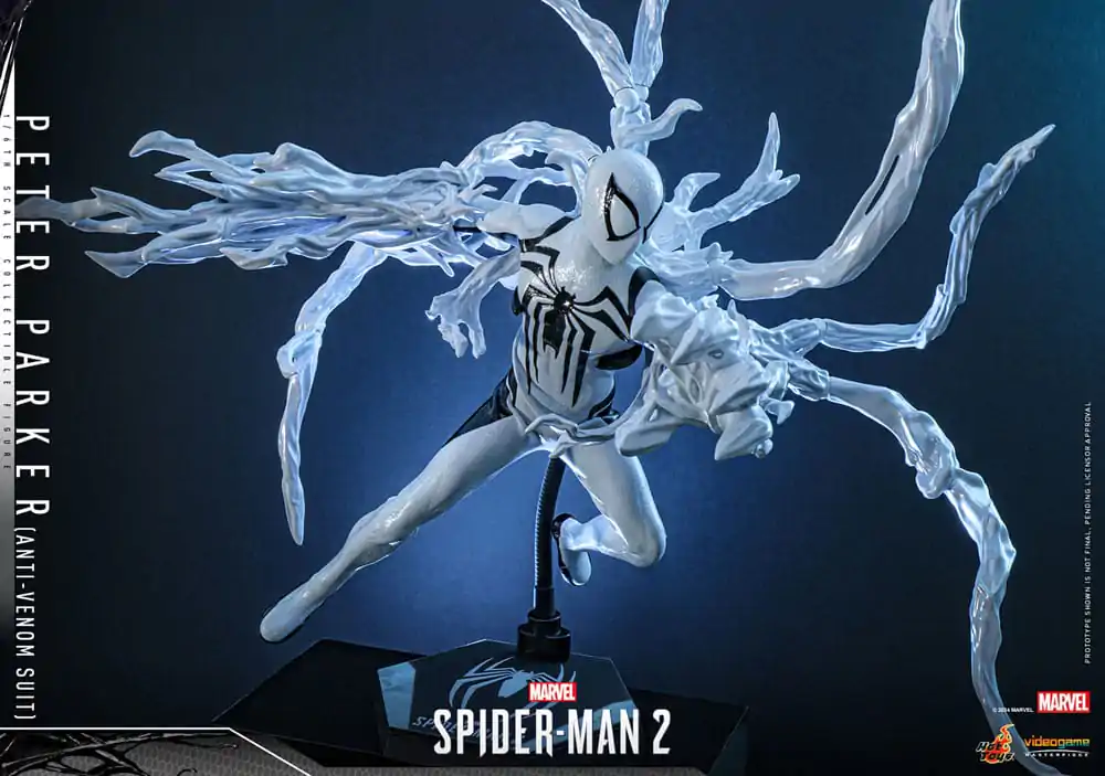 Spider-Man 2 Video Game Masterpiece akcijska figura 1/6 Peter Parker (Anti-Venom Suit) 30 cm fotografija izdelka