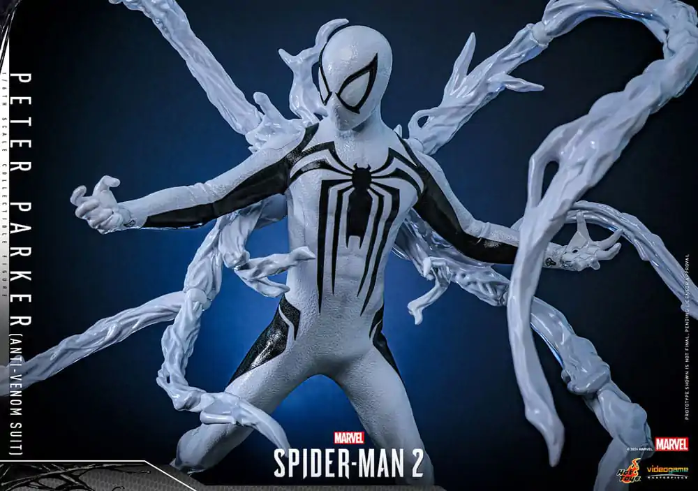 Spider-Man 2 Video Game Masterpiece akcijska figura 1/6 Peter Parker (Anti-Venom Suit) 30 cm fotografija izdelka