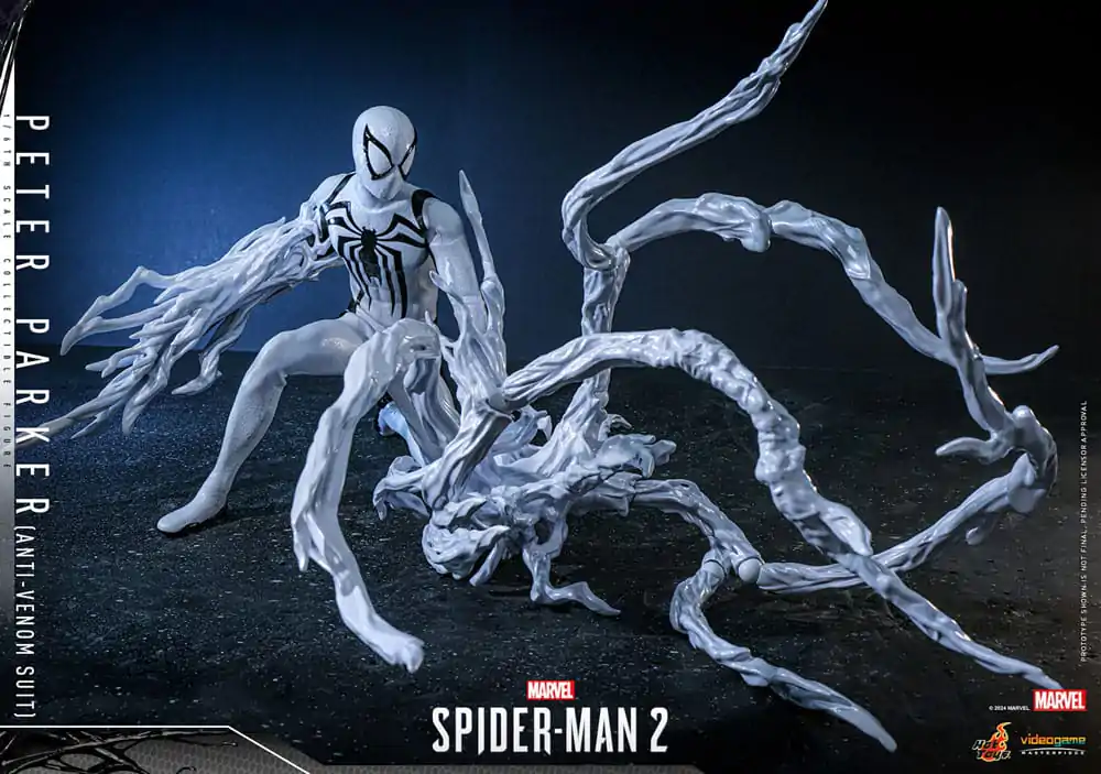 Spider-Man 2 Video Game Masterpiece akcijska figura 1/6 Peter Parker (Anti-Venom Suit) 30 cm fotografija izdelka