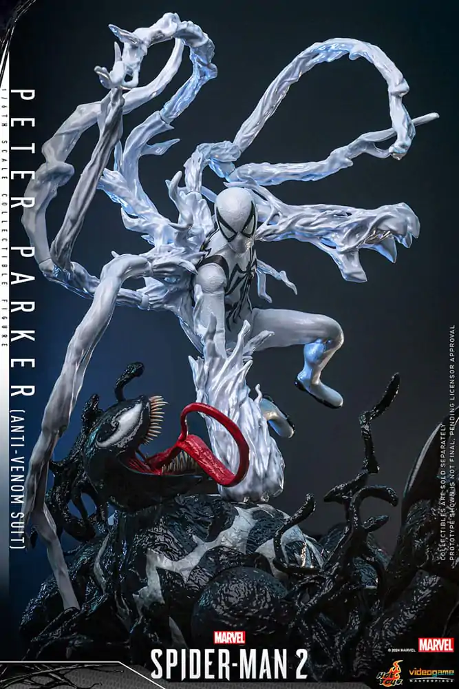 Spider-Man 2 Video Game Masterpiece akcijska figura 1/6 Peter Parker (Anti-Venom Suit) 30 cm fotografija izdelka