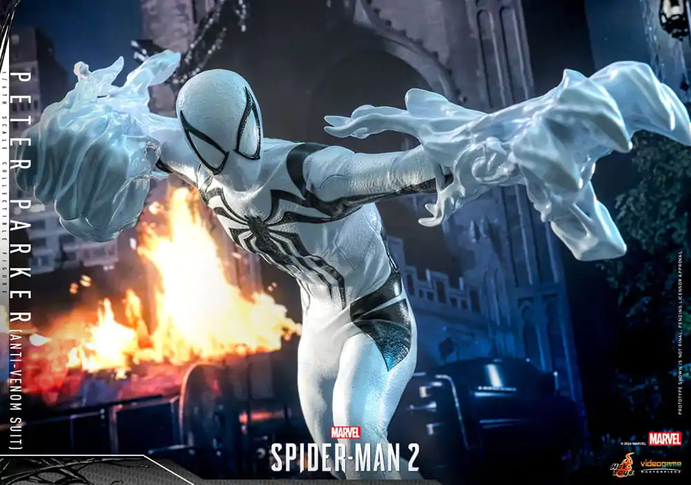 Spider-Man 2 Video Game Masterpiece akcijska figura 1/6 Peter Parker (Anti-Venom Suit) 30 cm fotografija izdelka