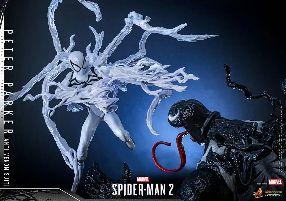 Spider-Man 2 Video Game Masterpiece akcijska figura 1/6 Peter Parker (Anti-Venom Suit) 30 cm fotografija izdelka