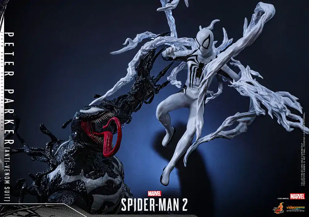 Spider-Man 2 Video Game Masterpiece akcijska figura 1/6 Peter Parker (Anti-Venom Suit) 30 cm fotografija izdelka