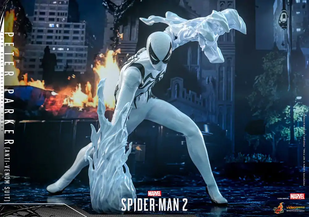 Spider-Man 2 Video Game Masterpiece akcijska figura 1/6 Peter Parker (Anti-Venom Suit) 30 cm fotografija izdelka