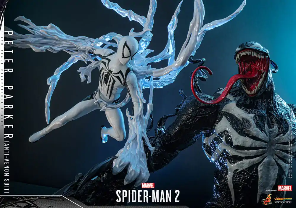 Spider-Man 2 Video Game Masterpiece akcijska figura 1/6 Peter Parker (Anti-Venom Suit) 30 cm fotografija izdelka