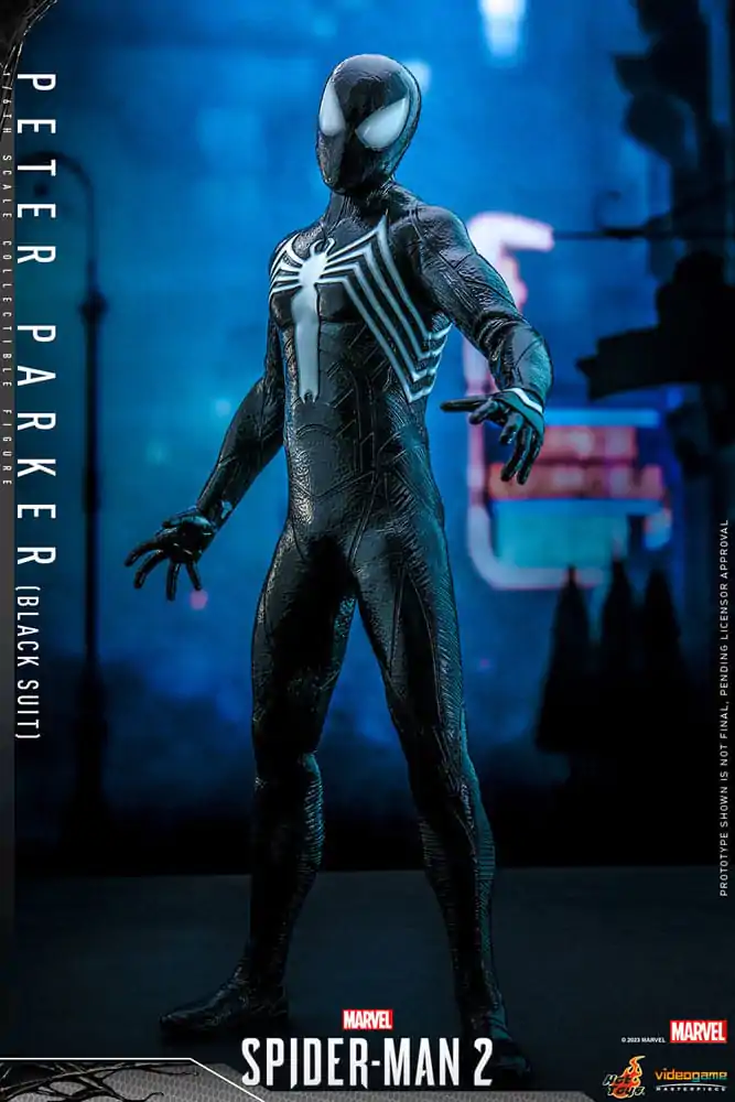 Spider-Man 2 Video Game Masterpiece akcijska figura 1/6 Peter Parker (Black Suit) 30 cm fotografija izdelka