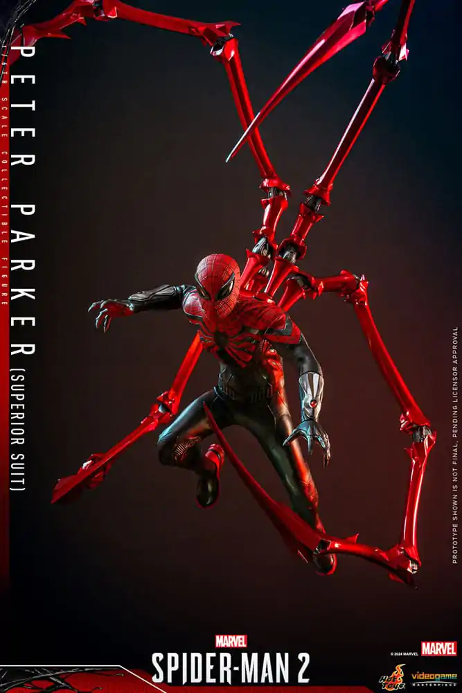 Spider-Man 2 Video Game Masterpiece akcijska figura 1/6 Peter Parker (Superior Suit) 30 cm fotografija izdelka