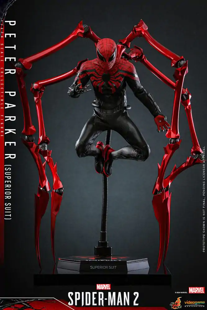 Spider-Man 2 Video Game Masterpiece akcijska figura 1/6 Peter Parker (Superior Suit) 30 cm fotografija izdelka