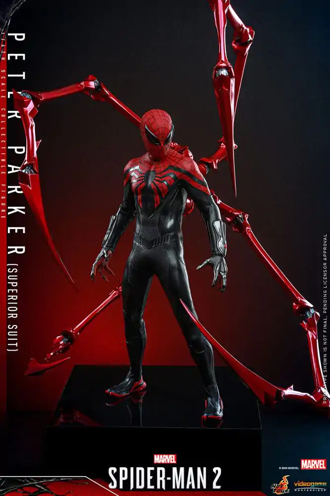 Spider-Man 2 Video Game Masterpiece akcijska figura 1/6 Peter Parker (Superior Suit) 30 cm fotografija izdelka