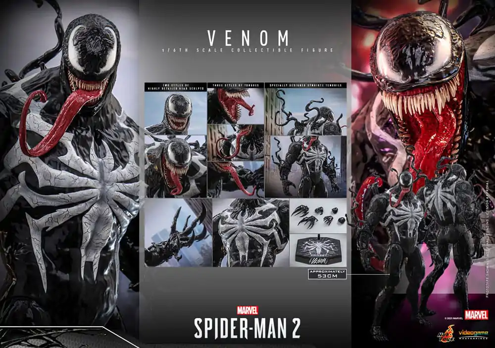 Spider-Man 2 Videogame Masterpiece akcijska figura 1/6 Venom 53 cm fotografija izdelka