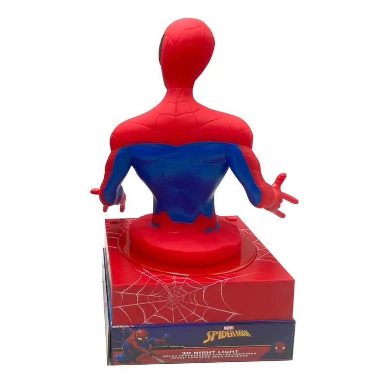 Marvel Spiderman 3D svetilka z budilko fotografija izdelka