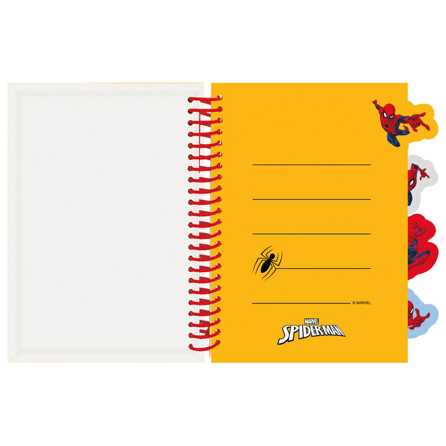 Marvel Spiderman A5 zvezek fotografija izdelka