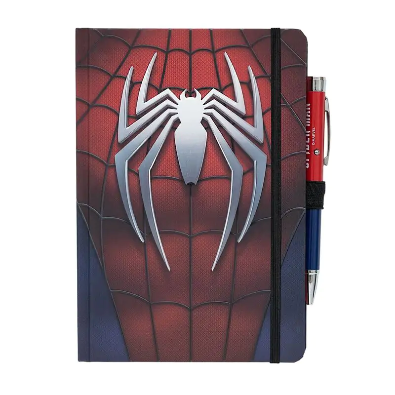 Marvel Spiderman A5 premium zvezek + kemični svinčnik s projektorjem fotografija izdelka