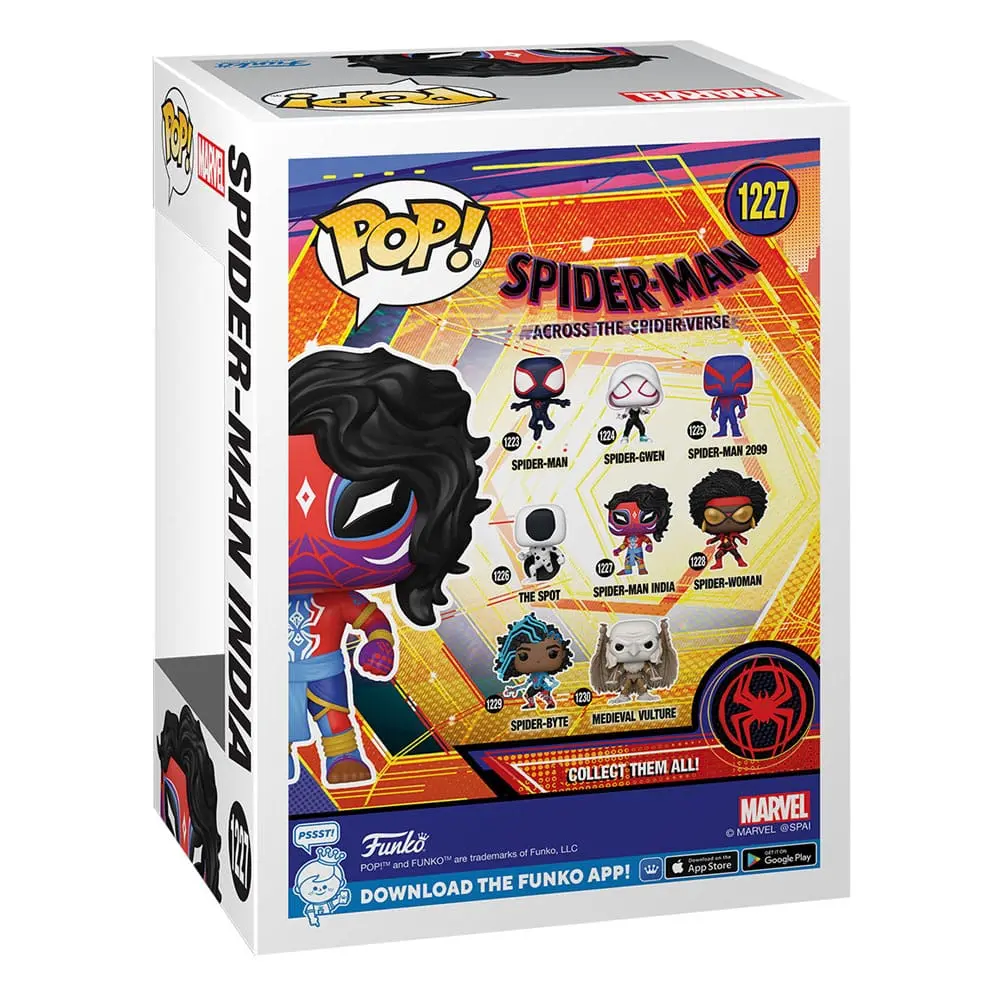 Spider-Man: Across the Spider-Verse POP! Movies Vinil Figura Spider-Man India 9 cm fotografija izdelka