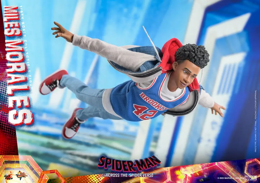 Spider-Man: Across the Spider-Verse Movie Masterpiece akcijska figura 1/6 Miles Morales 29 cm fotografija izdelka