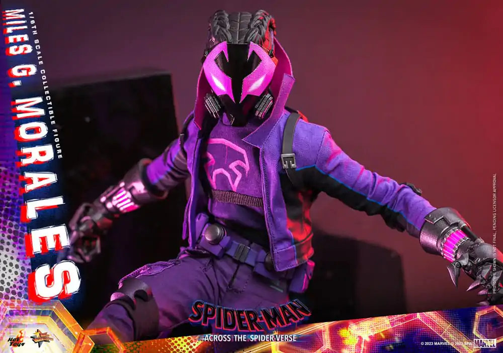 Spider-Man: Across the Spider-Verse Movie Masterpiece akcijska figura 1/6 Spider-Punk 32 cm fotografija izdelka