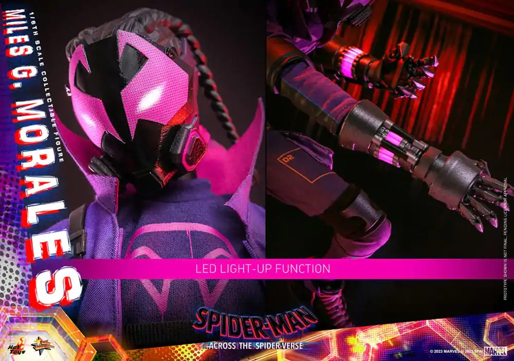 Spider-Man: Across the Spider-Verse Movie Masterpiece akcijska figura 1/6 Spider-Punk 32 cm fotografija izdelka