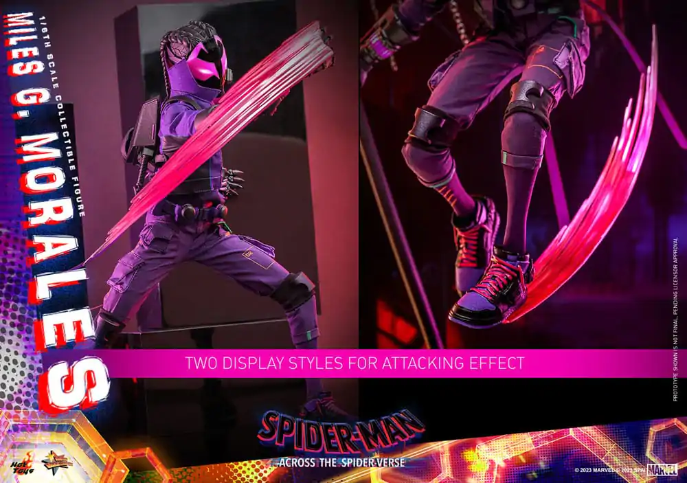 Spider-Man: Across the Spider-Verse Movie Masterpiece akcijska figura 1/6 Spider-Punk 32 cm fotografija izdelka