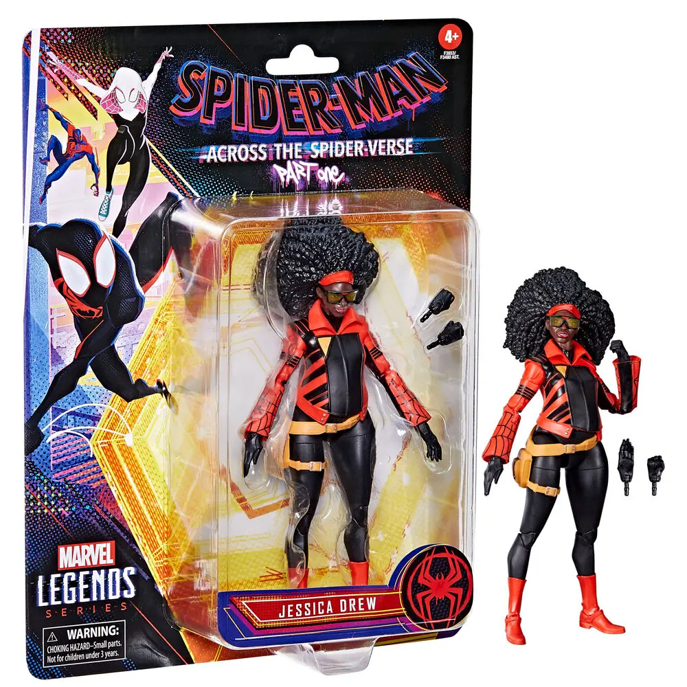 Spider-Man: Across the Spider-Verse Marvel Legends akcijska figura Jessica Drew 15 cm fotografija izdelka