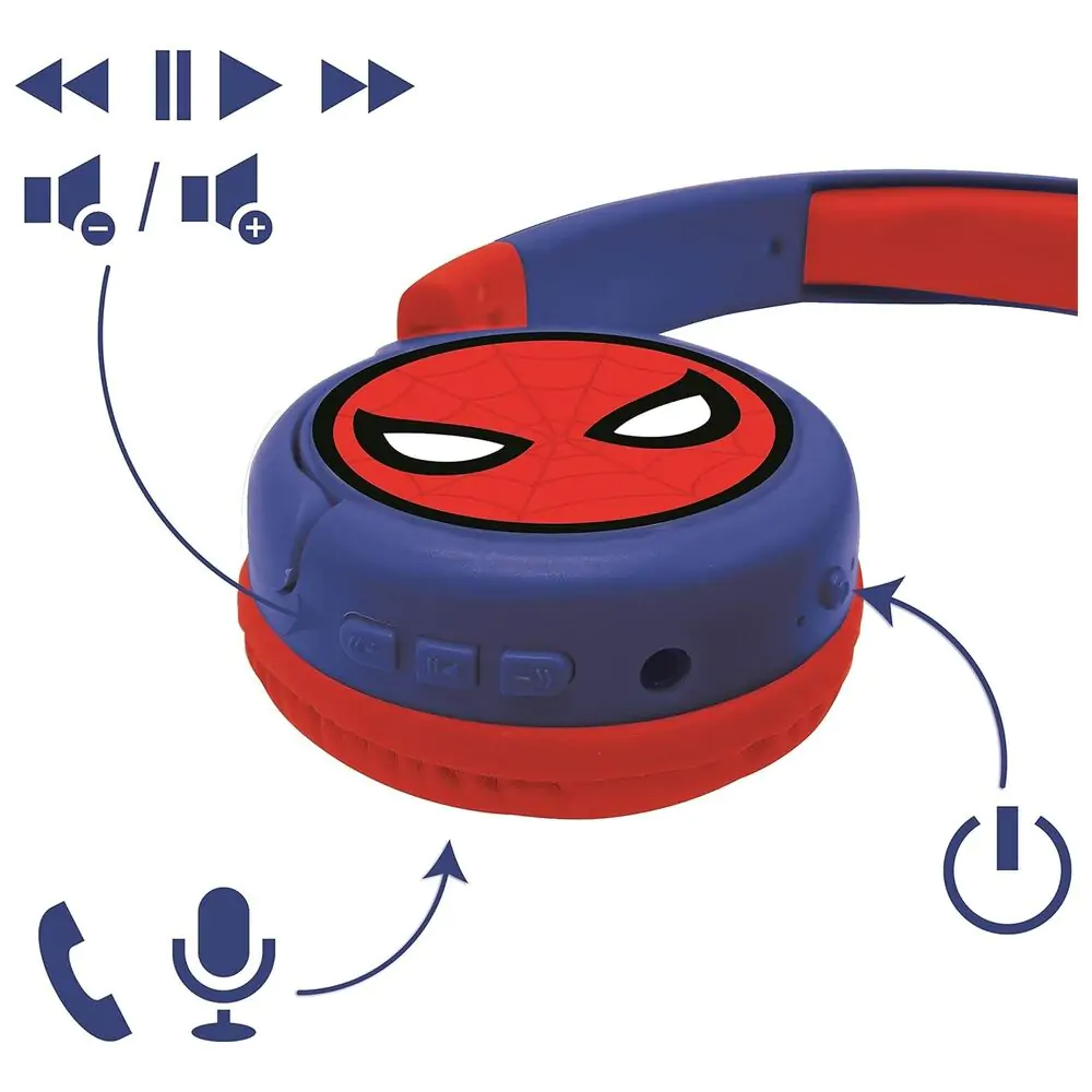 Marvel Spiderman Bluetooth brezžične slušalke fotografija izdelka