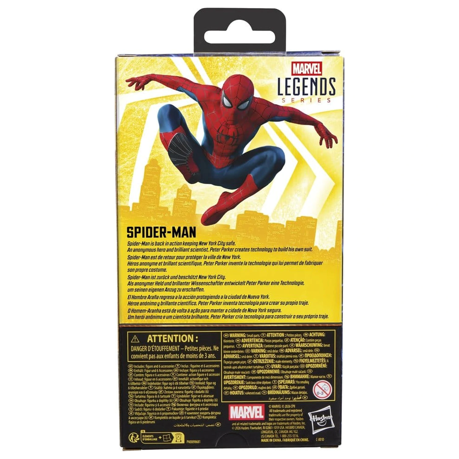 Spider-Man: Brand New Day Marvel Legends akcijska figura Spider-Man 15 cm fotografija izdelka