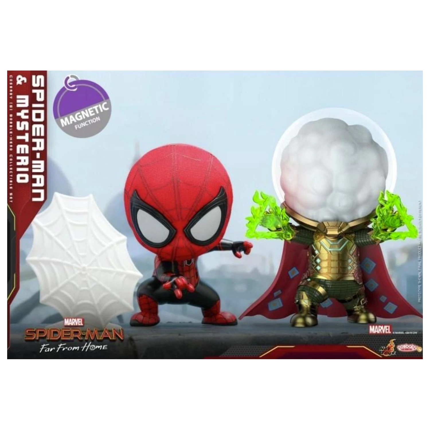 Spider-Man Cosbaby Wave 1 komplet Spider-Man in Mysterio fotografija izdelka