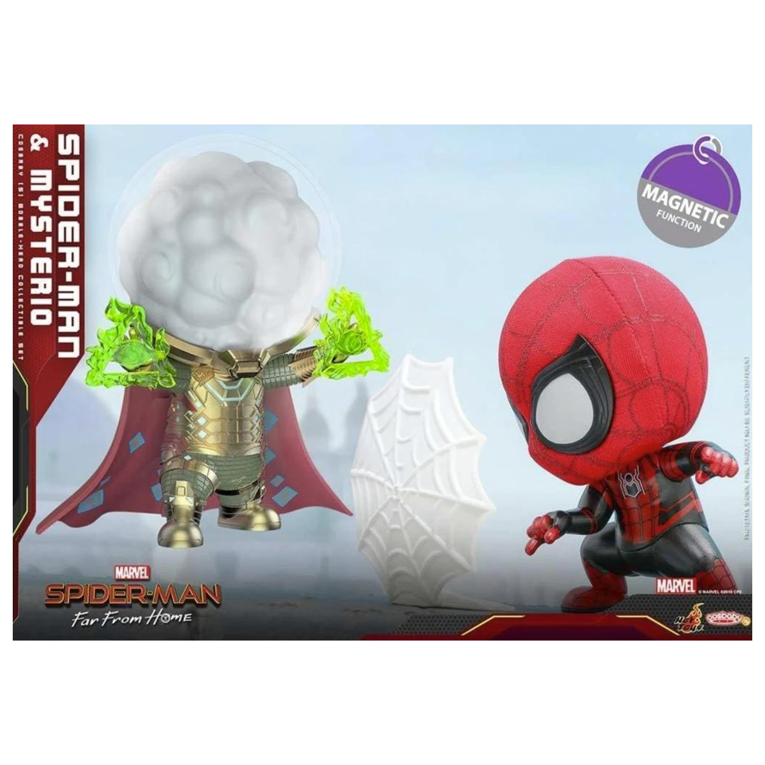Spider-Man Cosbaby Wave 1 komplet Spider-Man in Mysterio fotografija izdelka