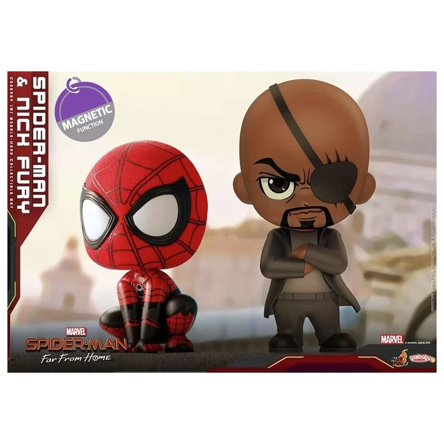Spider-Man Cosbaby Wave 4 komplet Spider-Man in Nick Fury fotografija izdelka