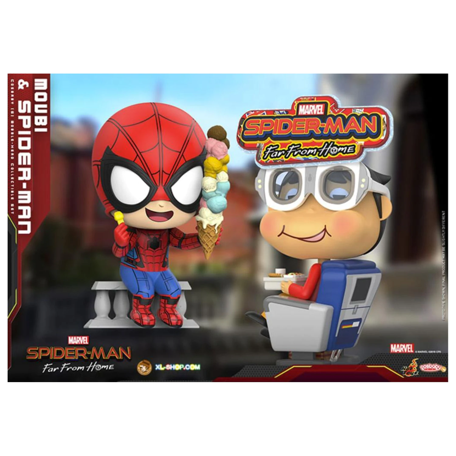 SPIDER-MAN Cosbaby Wave 5 Movbi in Spider-Man set fotografija izdelka