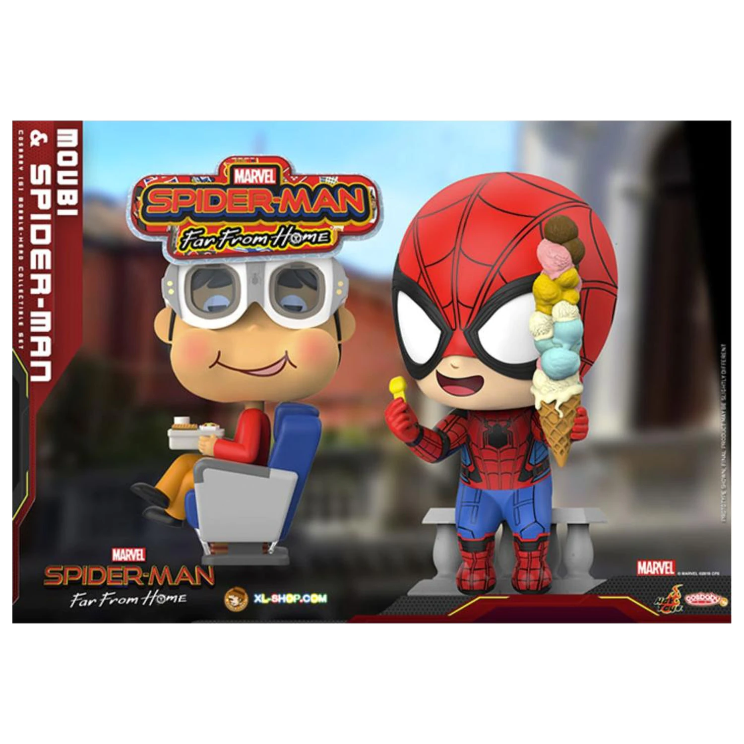 SPIDER-MAN Cosbaby Wave 5 Movbi in Spider-Man set fotografija izdelka