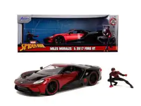 Spider-Man Diecast Model 1/24 2017 Ford GT Miles Morales - modelček iz tlačno litega materiala fotografija izdelka