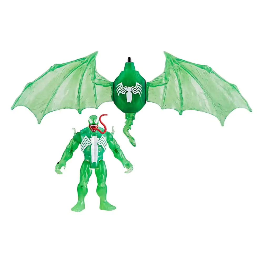 Spider-Man Epic Hero Series Web Splashers akcijska figura Green Symbiote Hydro Wing Blast 10 cm fotografija izdelka