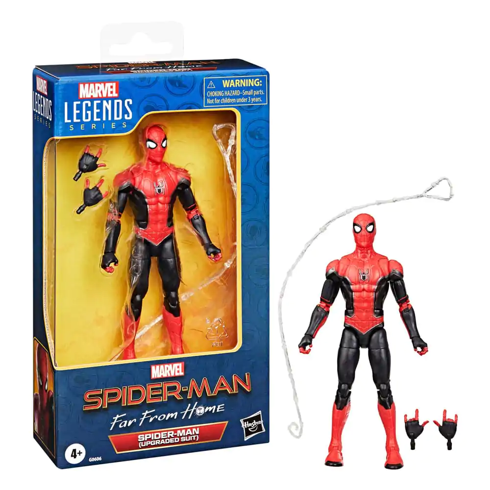 Spider-Man: Far From Home Marvel Legends akcijska figura Spider-Man (Upgraded Suit) 15 cm fotografija izdelka