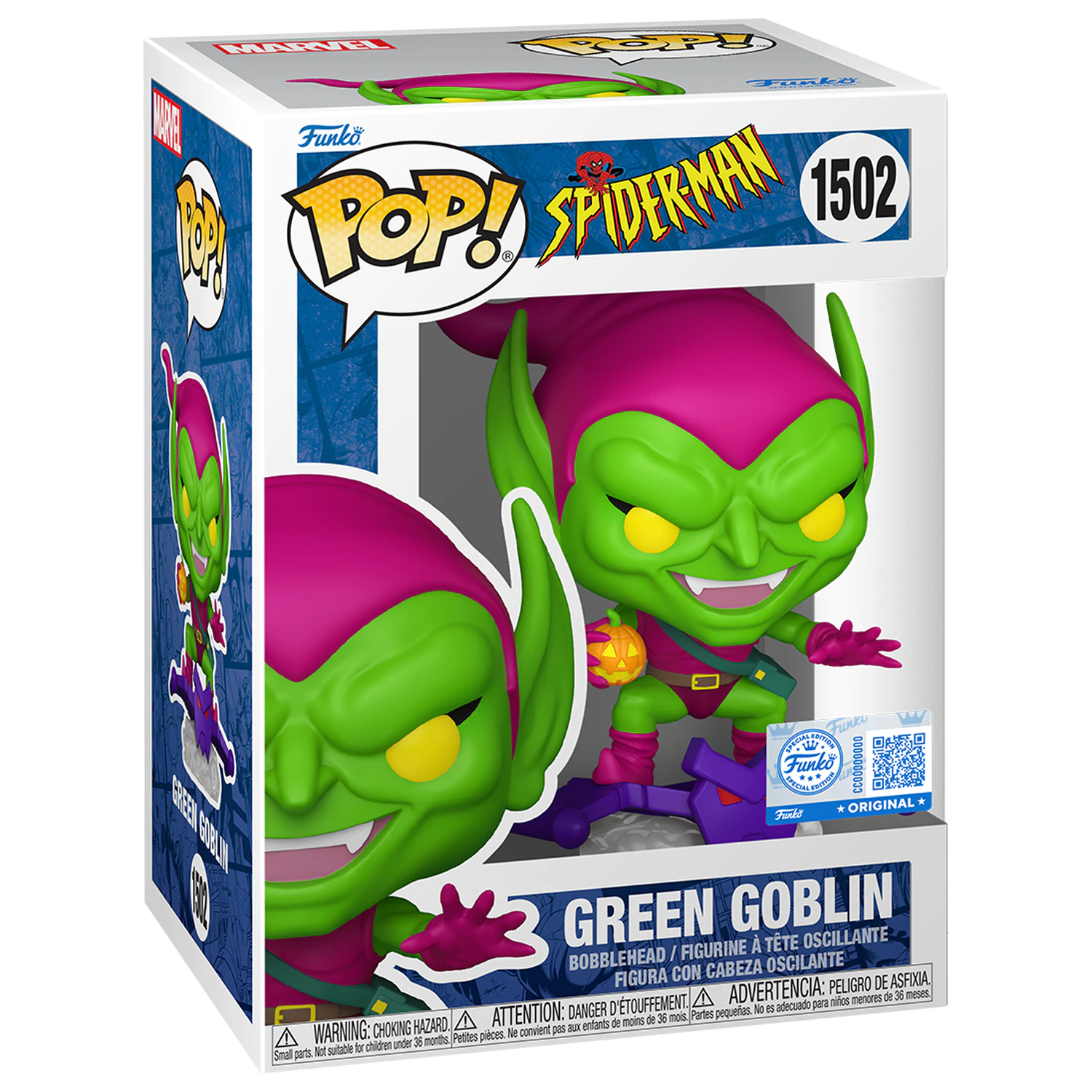 Spider-Man Funko POP! Marvel vinilna figura Green Goblin 9 cm fotografija izdelka