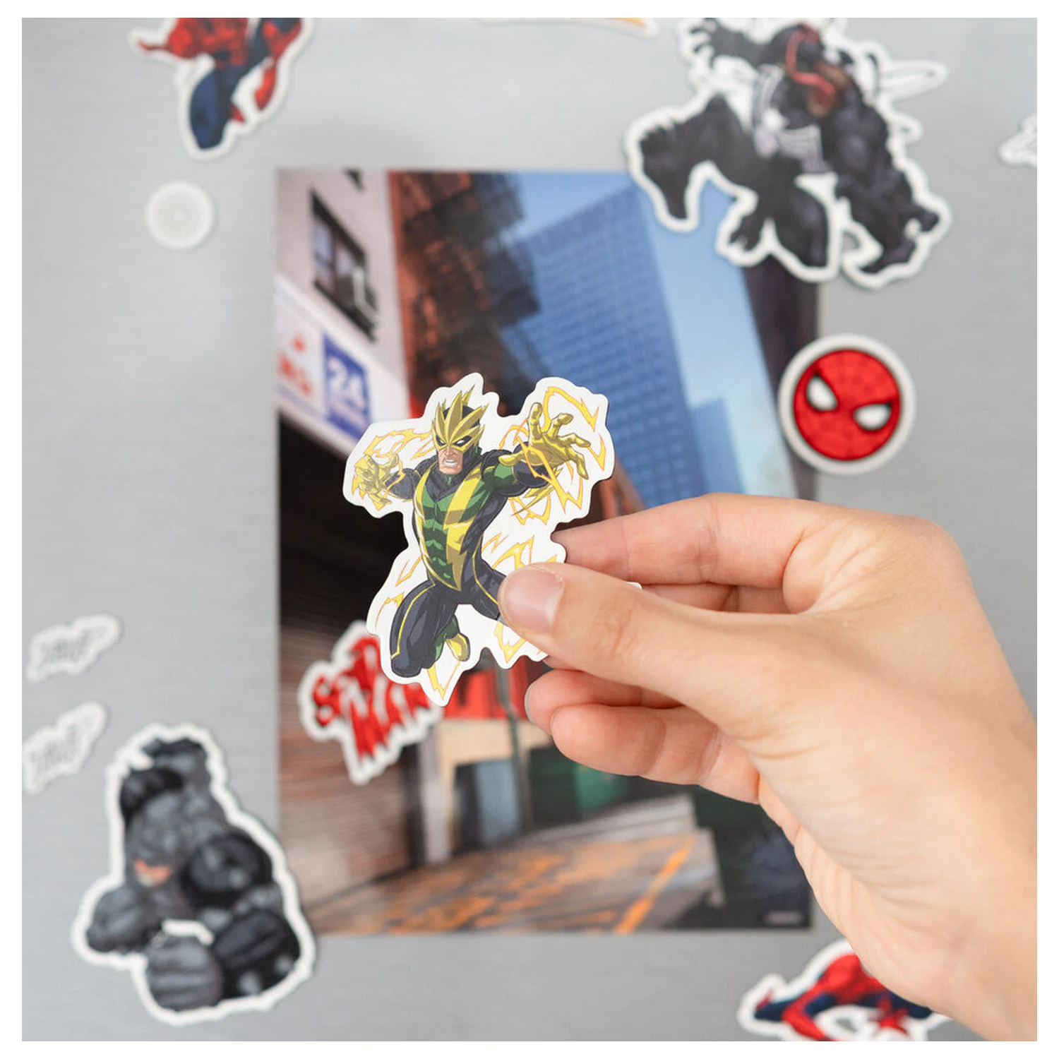 Marvel Spiderman set izrezanih magnetov fotografija izdelka