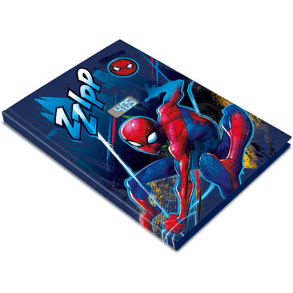 Marvel Spiderman Zvezek z uro fotografija izdelka