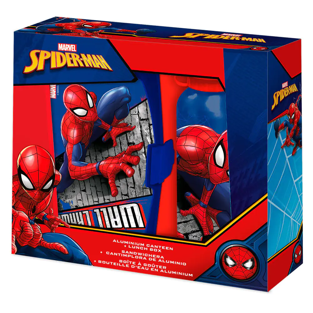 Marvel Spiderman jedilna posoda + set škatle za malico 500 ml fotografija izdelka