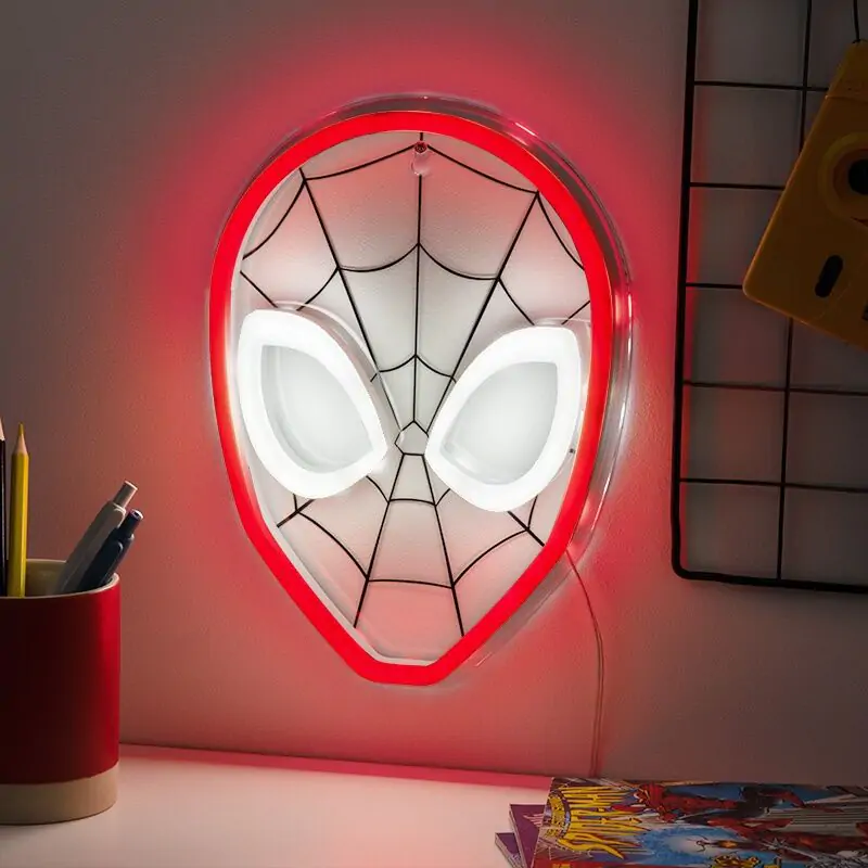 Marvel Spiderman LED stenska svetilka 26 cm fotografija izdelka