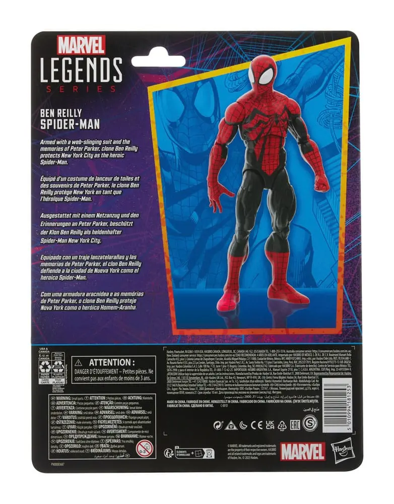 Spider-Man Marvel Legends Retro Collection akcijska figura Ben Reilly Spider-Man 15 cm fotografija izdelka