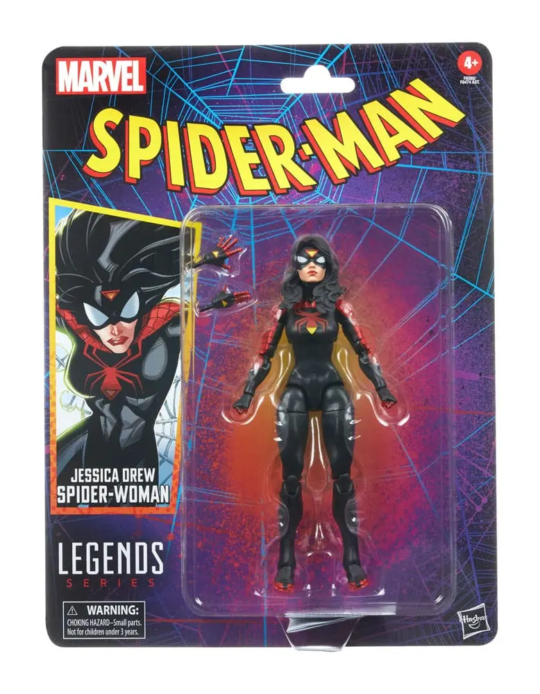 Spider-Man Marvel Legends Retro Collection akcijska figura Jessica Drew Spider-Woman 15 cm fotografija izdelka