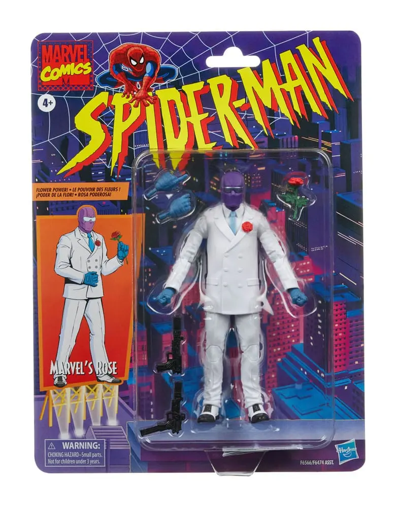 Spider-Man Marvel Legends Retro Collection akcijska figura Marvel's Rose 15 cm fotografija izdelka