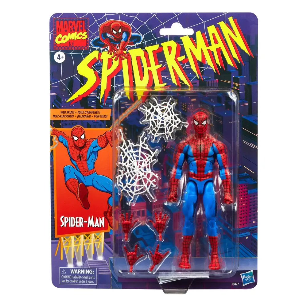 Spider-Man Marvel Legends retro akcijska figura Spider-Man 15 cm fotografija izdelka