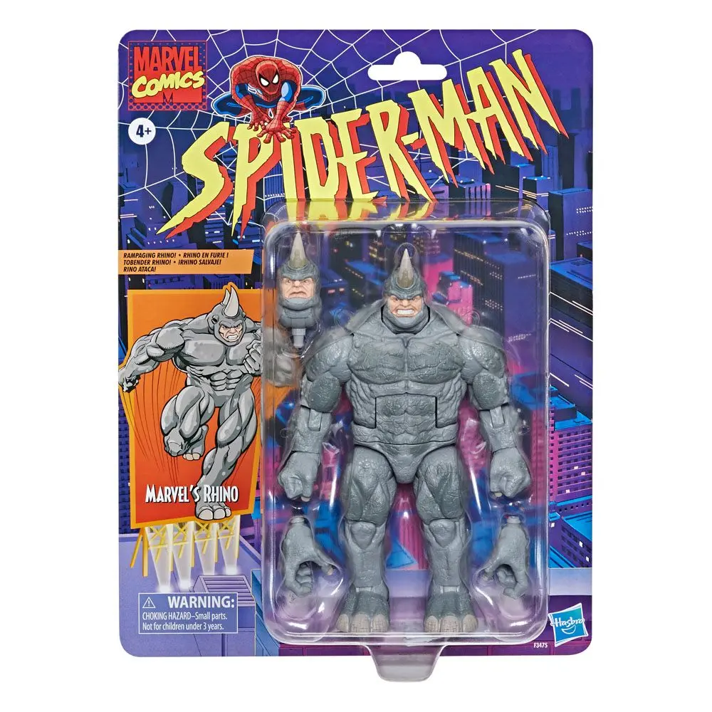 Spider-Man Marvel Legends Series akcijska figura 2022 Marvel's Rhino 15 cm fotografija izdelka