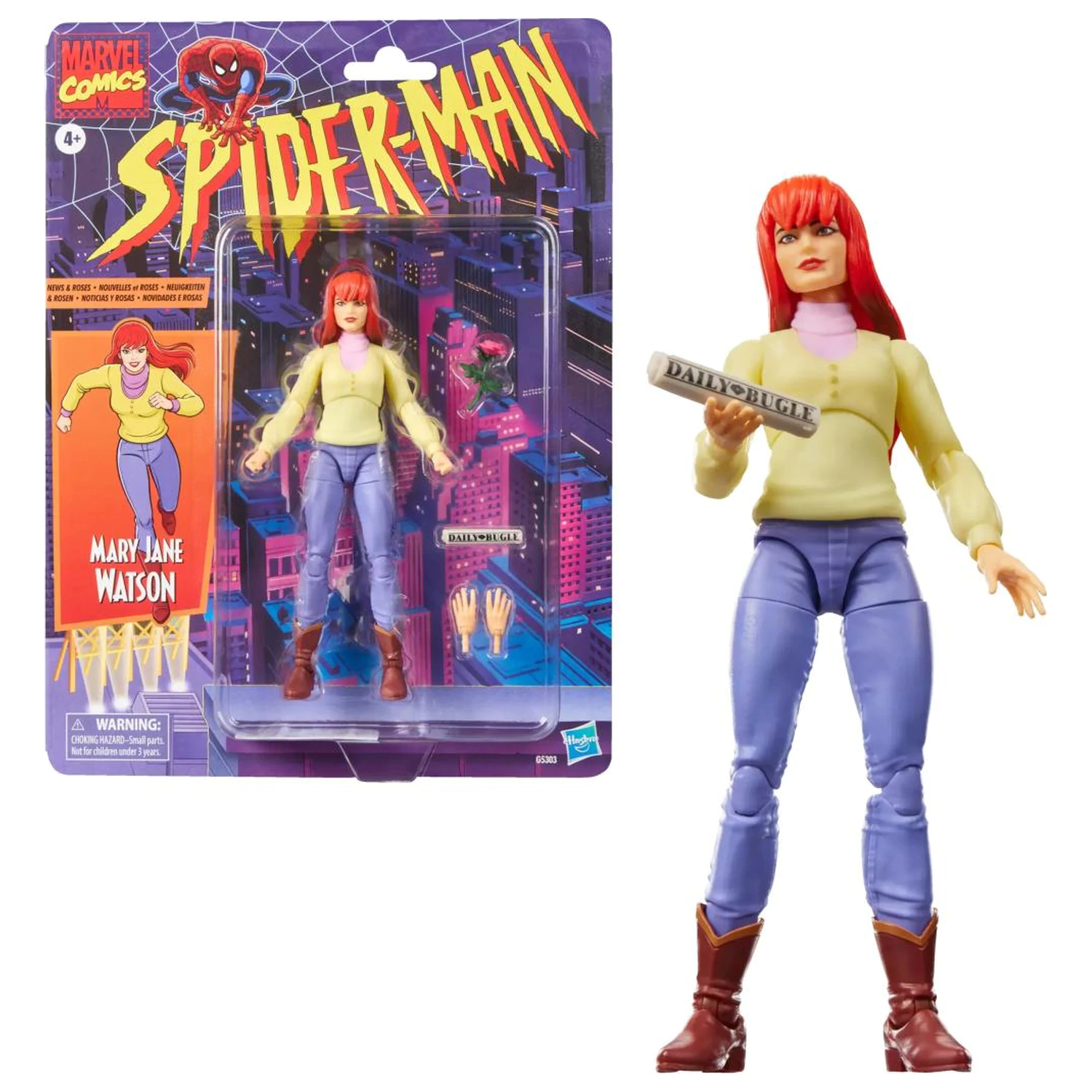 Spider-Man Mary Jane Watson figura Legend Series 15 cm fotografija izdelka