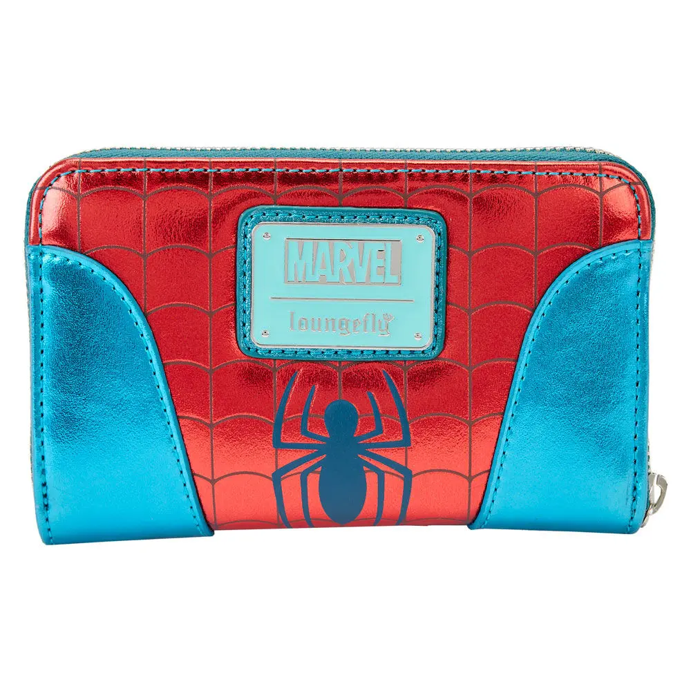 Loungefly Marvel Spiderman Metallic denarnica fotografija izdelka