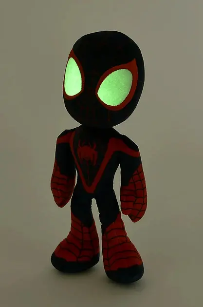 Marvel Plišasta Figura Glow In The Dark Eyes Miles Morales 25 cm fotografija izdelka