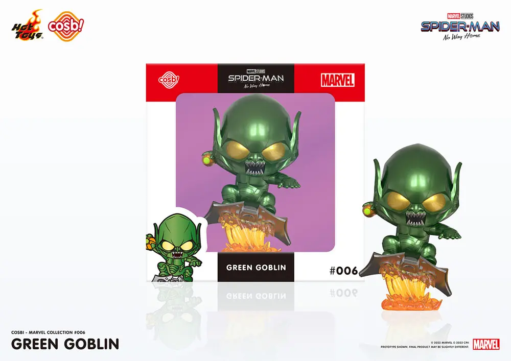 Spider-Man: No Way Home Cosbi Mini Figurica Green Goblin 8 cm fotografija izdelka