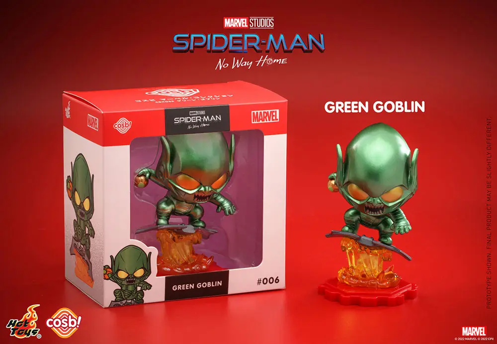 Spider-Man: No Way Home Cosbi Mini Figurica Green Goblin 8 cm fotografija izdelka